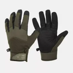 Перчатки Helikon-Tex Impact Duty Winter Mk2 Gloves, Olive Green / Black