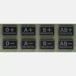 Нашивка Helikon-Tex Blood Patch (set - 2pcs.) - PVC, Black
