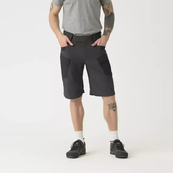 Шорты Helikon-Tex OTS (Outdoor Tactical Shorts) 11 -VersaStretch Lite, Ash Grey / Black