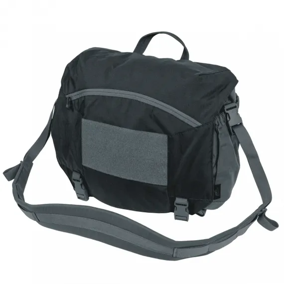 Сумка Helikon-Tex URBAN COURIER BAG Large - Cordura, Black / Shadow Grey
