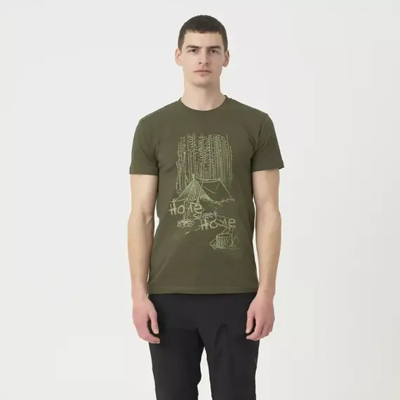 Футболка Helikon-Tex T-Shirt (Home Sweet Home), Taiga Green
