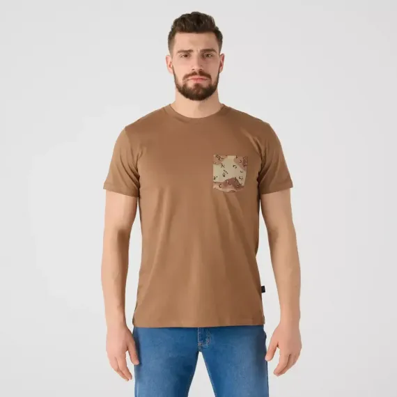 Футболка Helikon-Tex T-shirt (6 Color Desert Pocket), Mud Brown