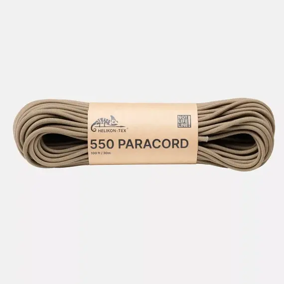 Паракорд Helikon-Tex 550 Paracord (100ft), Coyote