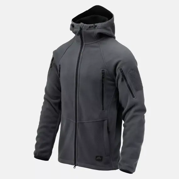 Куртка Helikon-Tex Patriot Jacket Mk 2 - Hybrid Fleece, Shadow Grey / Black
