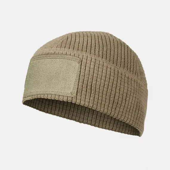 Шапка Helikon-Tex RANGE Beanie Cap - Grid Fleece, Coyote